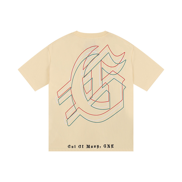 T-Shirt Godspeed Mankind vs Ai III Bone/red | Streetwear