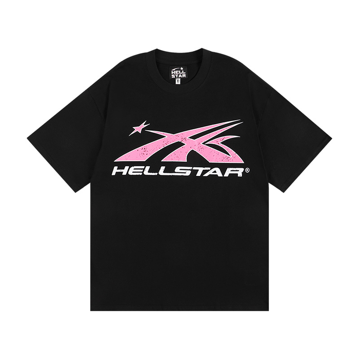 T-Shirt Hellstar Sport black / pink