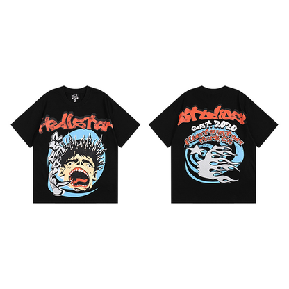 T-Shirt Hellstar Studios Screaming Kid Black