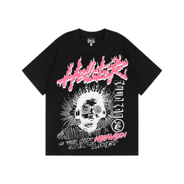 T-Shirt Hellstar Suicide Squad Pink | Streetwear
