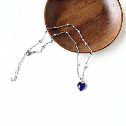 Taehyung’s Dynamite Style Heart Shape Necklace