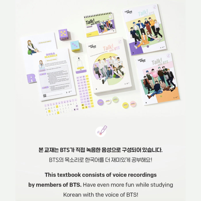Talk! With BTS Package Learn! KOREAN
