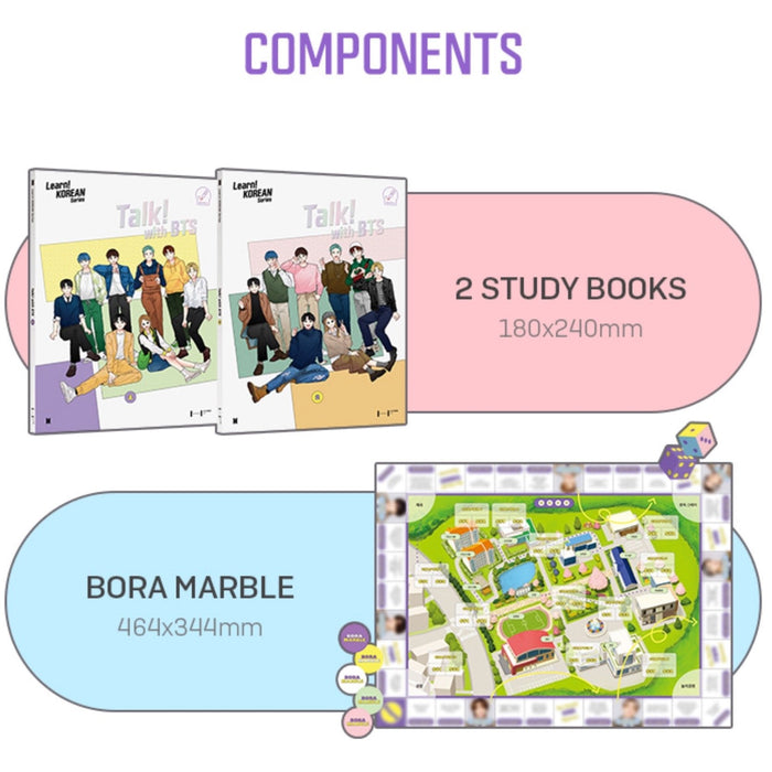 Talk! With BTS Package Learn! KOREAN