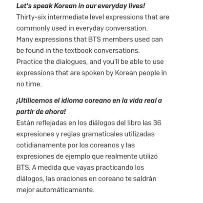 Talk! With BTS Package Learn! KOREAN