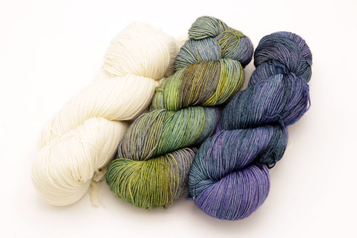Malabrigo - Sock / Natural Indiecita & Azules