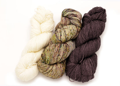 Malabrigo - Sock / Natural Myths & Eggplant