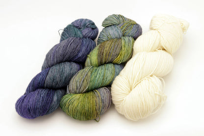 Malabrigo - Sock / Azules Indiecita & Natural