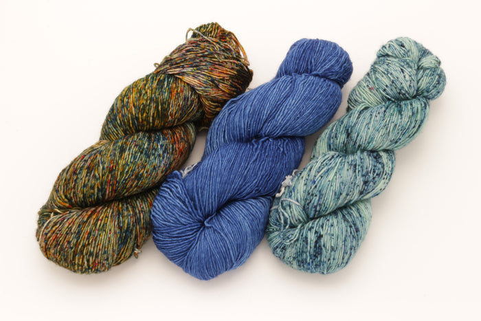 Malabrigo - Mechita / Art Nouveau Impressionist Sky & Poipu