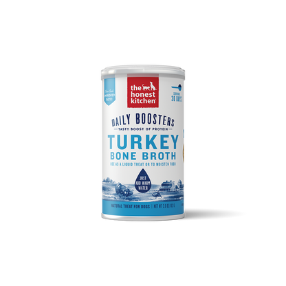 The Honest Kitchen Daily Booster Turkey Bone Broth for Dogs