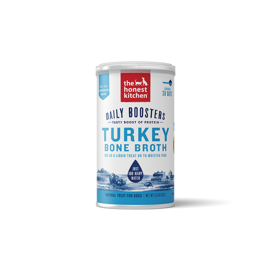 The Honest Kitchen Daily Booster Turkey Bone Broth for Dogs
