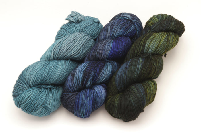 Malabrigo - Arroyo / Reflecting Pool Regatta Blue & Vaa