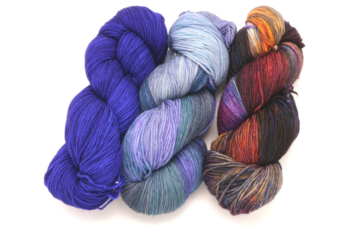 Malabrigo - Arroyo / Matisse Blue Azules & Talisman