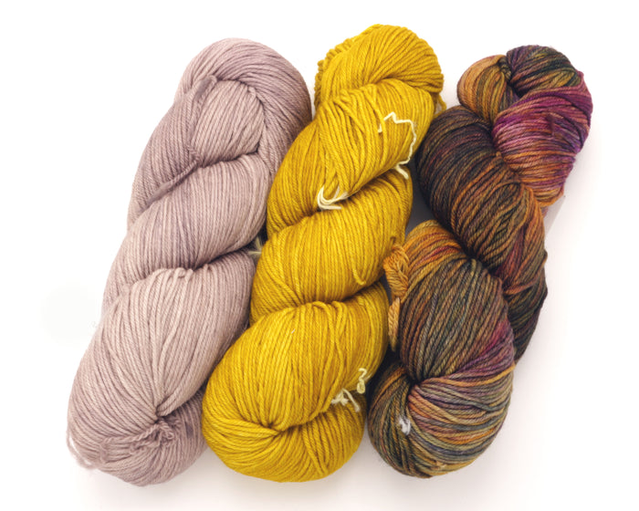 Malabrigo - Arroyo / Sandbank Frank Ochre & Piedras