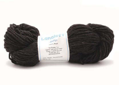 Brown Sheep Co - Lanaloft Bulky / Charcoal Granite LL210