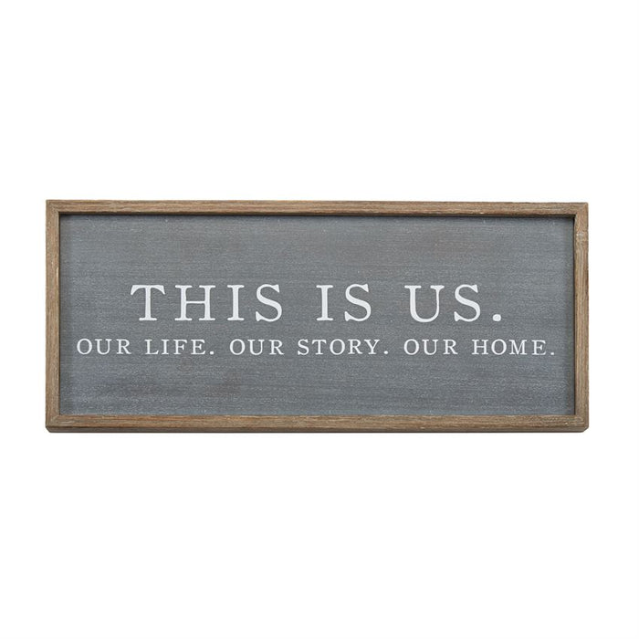 "This Is Us" Wood Sign
