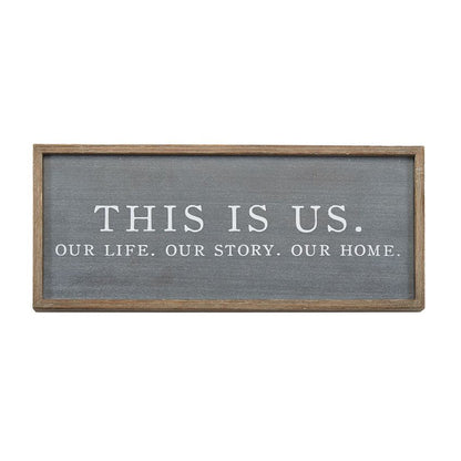 "This Is Us" Wood Sign