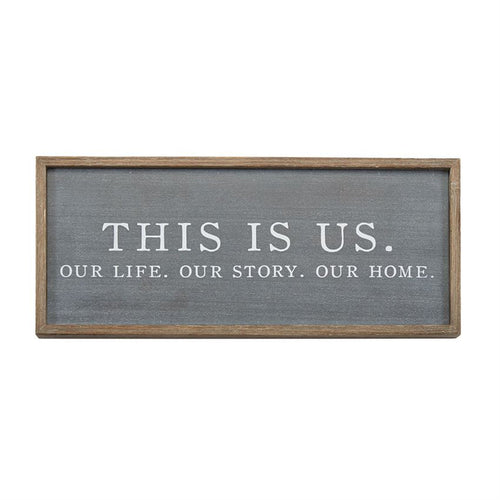 "This Is Us" Wood Sign