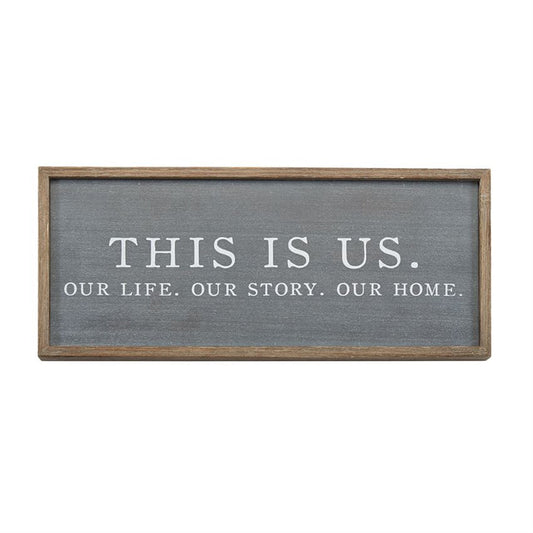 "This Is Us" Wood Sign