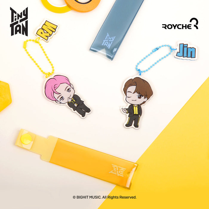 TinyTAN Official Acrylic Hand Strap Keyring Butter Ver.