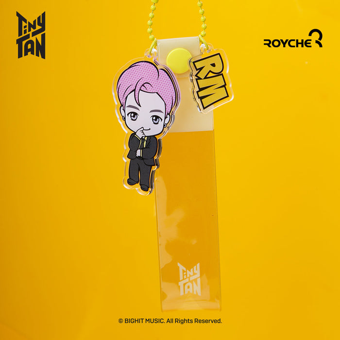 TinyTAN Official Acrylic Hand Strap Keyring Butter Ver.