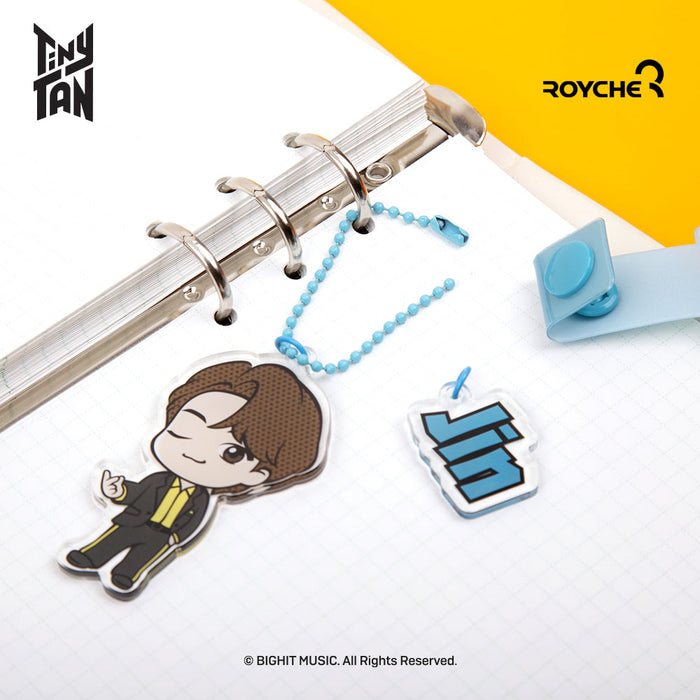 TinyTAN Official Acrylic Hand Strap Keyring Butter Ver.