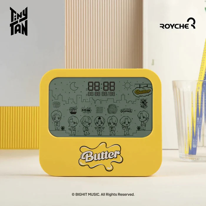 TinyTAN Official Animation Clock Butter Ver.