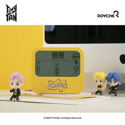 TinyTAN Official Animation Clock Butter Ver.