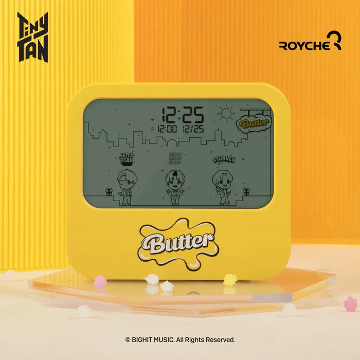 TinyTAN Official Animation Clock Butter Ver.