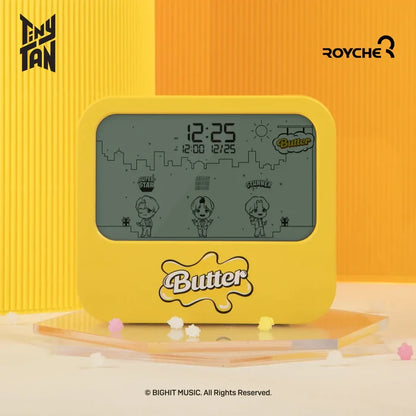 TinyTAN Official Animation Clock Butter Ver.