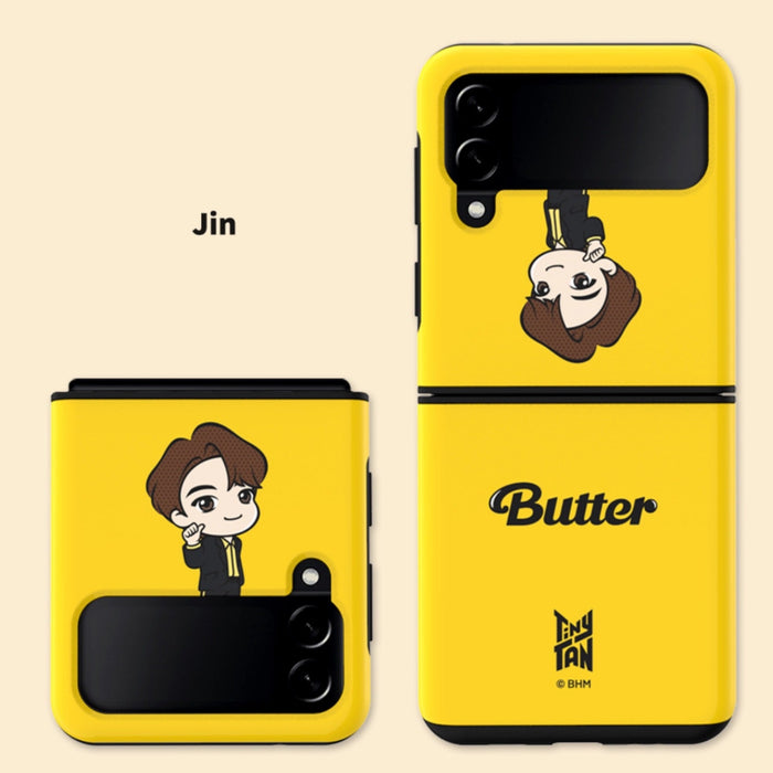 TinyTAN Official BUTTER Dual Guard Case Galaxy Z FLIP 3