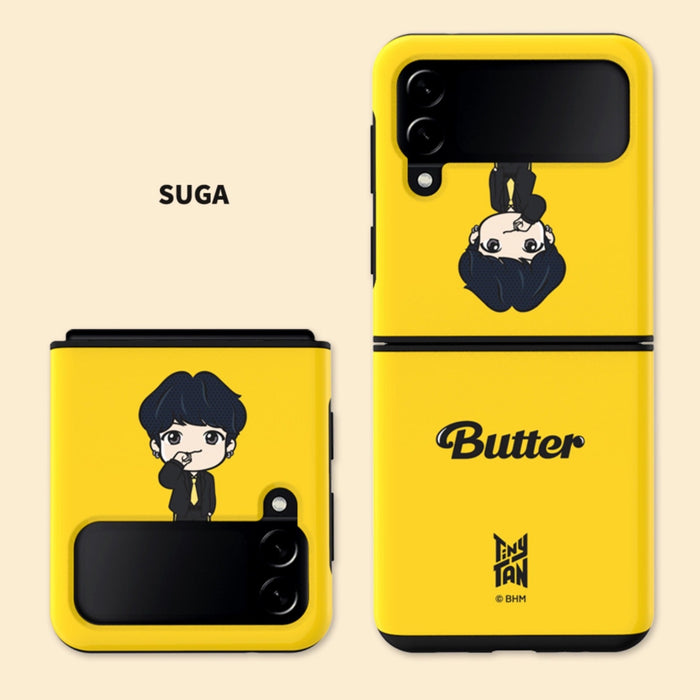 TinyTAN Official BUTTER Dual Guard Case Galaxy Z FLIP 3