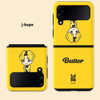 TinyTAN Official BUTTER Dual Guard Case Galaxy Z FLIP 3