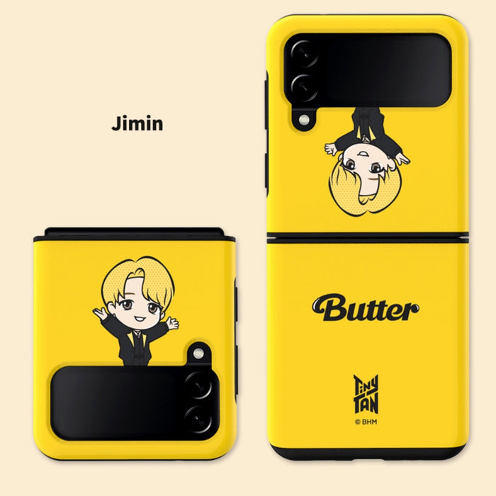 TinyTAN Official BUTTER Dual Guard Case Galaxy Z FLIP 3