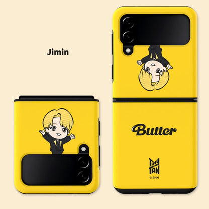 TinyTAN Official BUTTER Dual Guard Case Galaxy Z FLIP 3