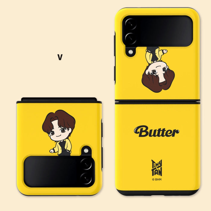 TinyTAN Official BUTTER Dual Guard Case Galaxy Z FLIP 3