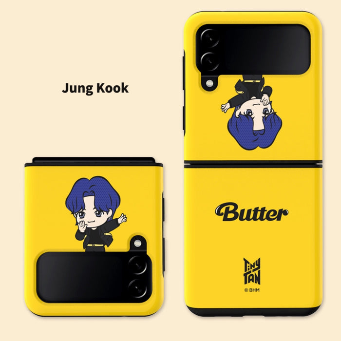 TinyTAN Official BUTTER Dual Guard Case Galaxy Z FLIP 3