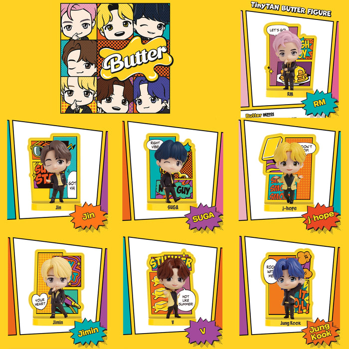 TinyTAN Official Butter Mini Figure
