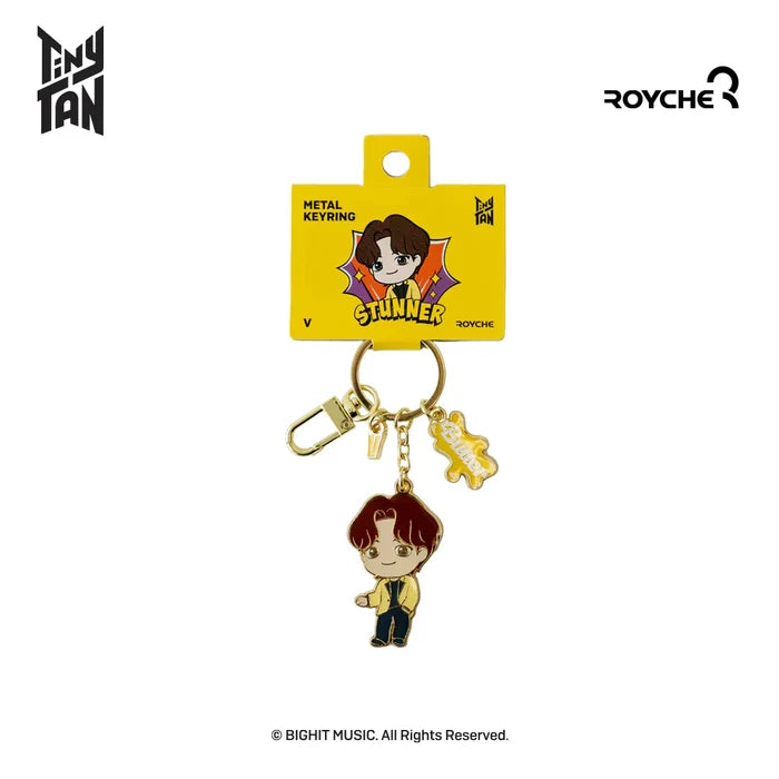 TinyTAN Official Metal Keyring Butter Ver.