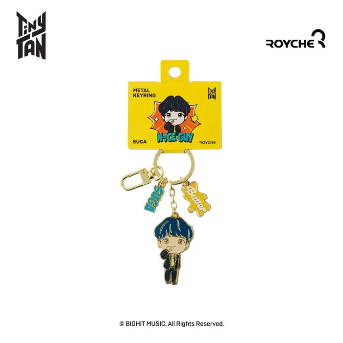 TinyTAN Official Metal Keyring Butter Ver.
