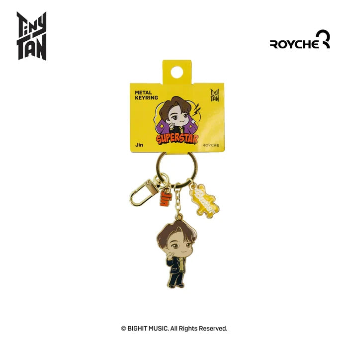 TinyTAN Official Metal Keyring Butter Ver.