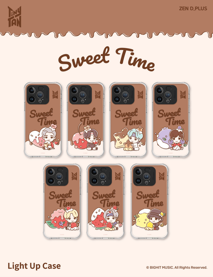 TinyTAN Official SWEET TIME Light up Phone Case (iPhone and Galaxy)