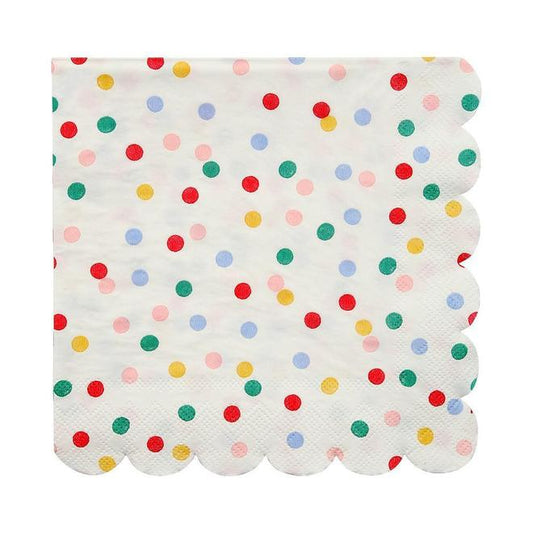 Toot Sweet Dots Luncheon Napkins
