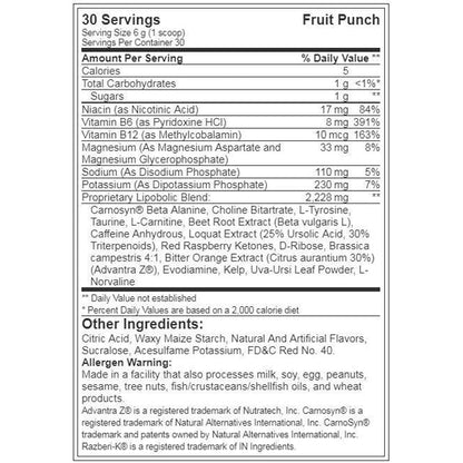 Top Secret Cardio Igniter 30 Servings