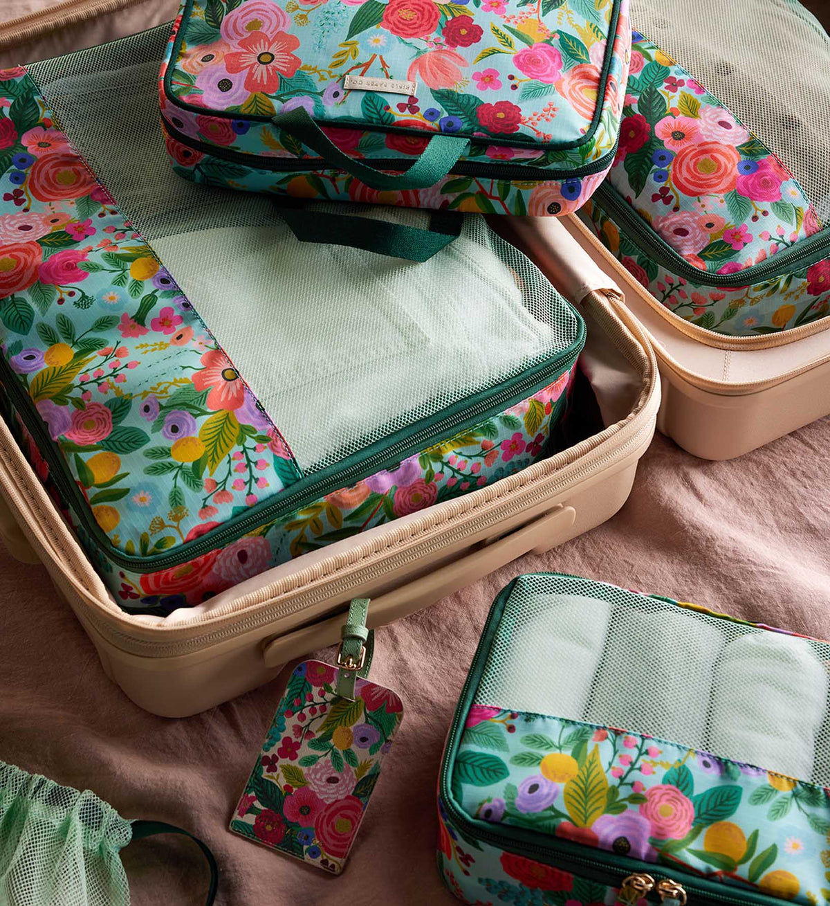 Packing Cube Set - Garden Party
