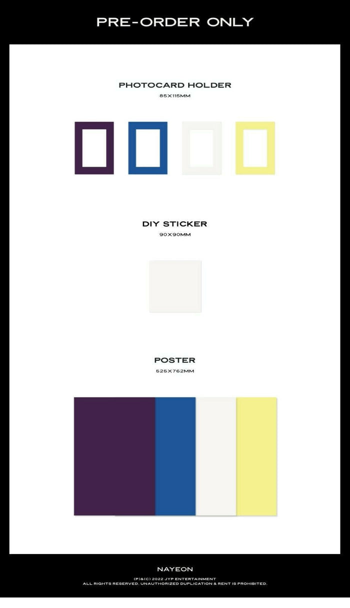 TWICE NAYEON - IM NAYEON (You Can Choose Version)