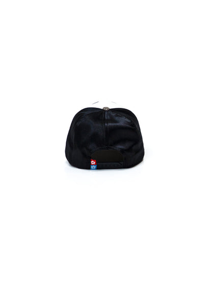 Vandy The Pink Eye Satin Eye Logo Trucker Hat Black