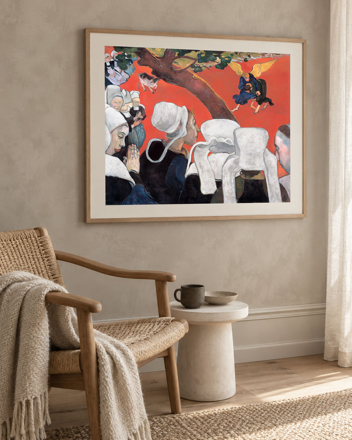 Vision After the Sermon - Art Print