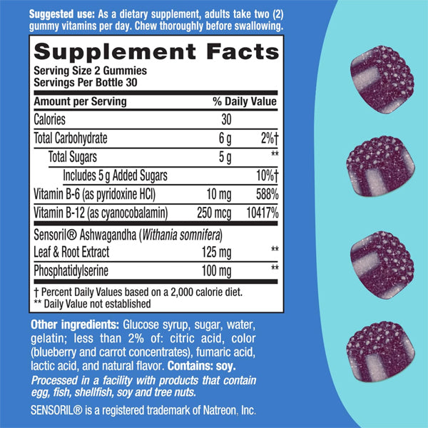 Vitafusion Ashwagandha Stress Management Gummies
