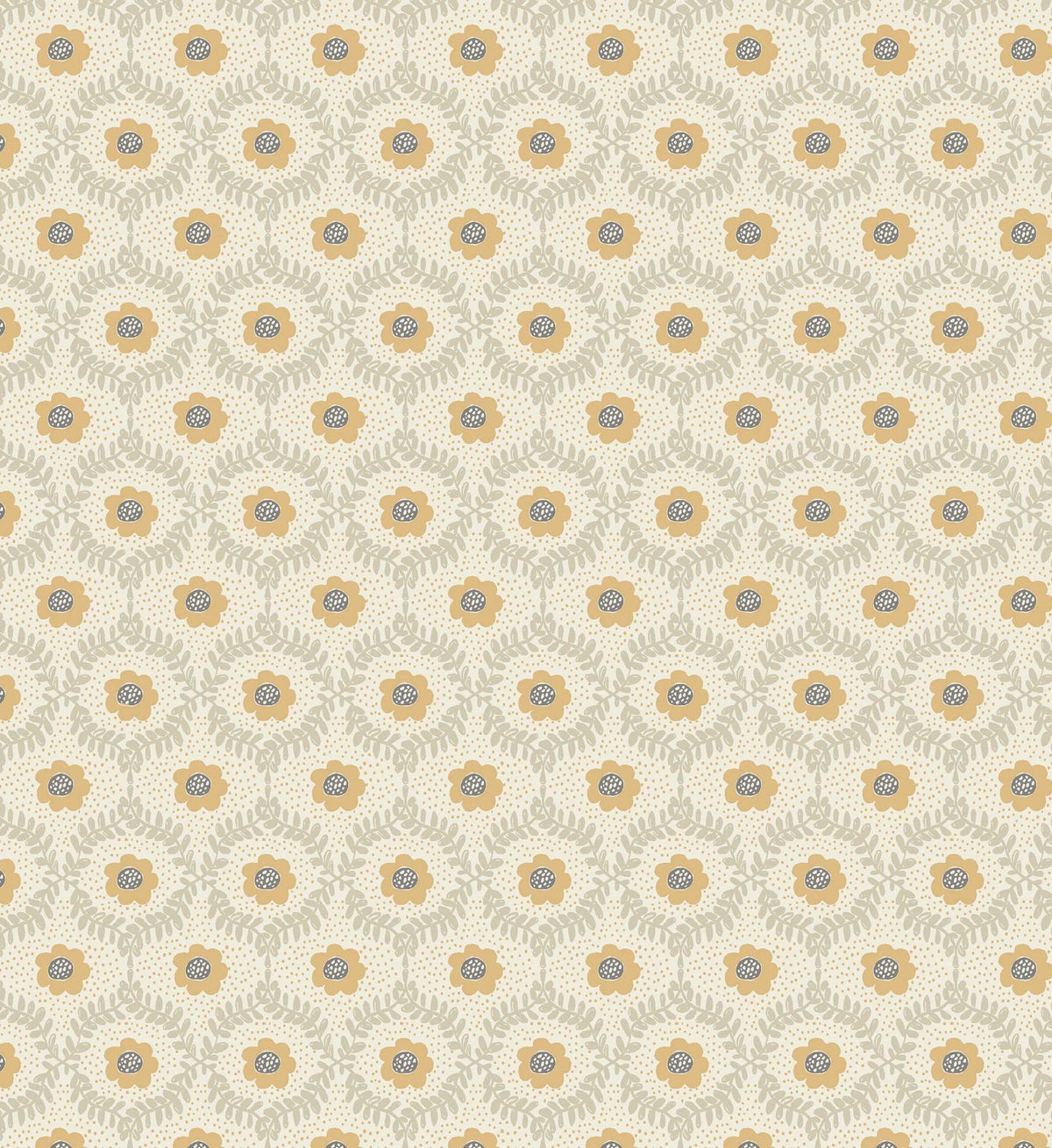 Emma Wallpaper - Linen