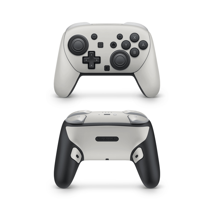 Warm Grey Nintendo Switch Pro Controller Decal Skins
